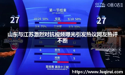 山东与江苏激烈对抗视频曝光引发热议网友热评不断